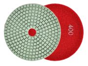 Lešticí kotouč Geko 125 mm GR400 – detail brusné plochy