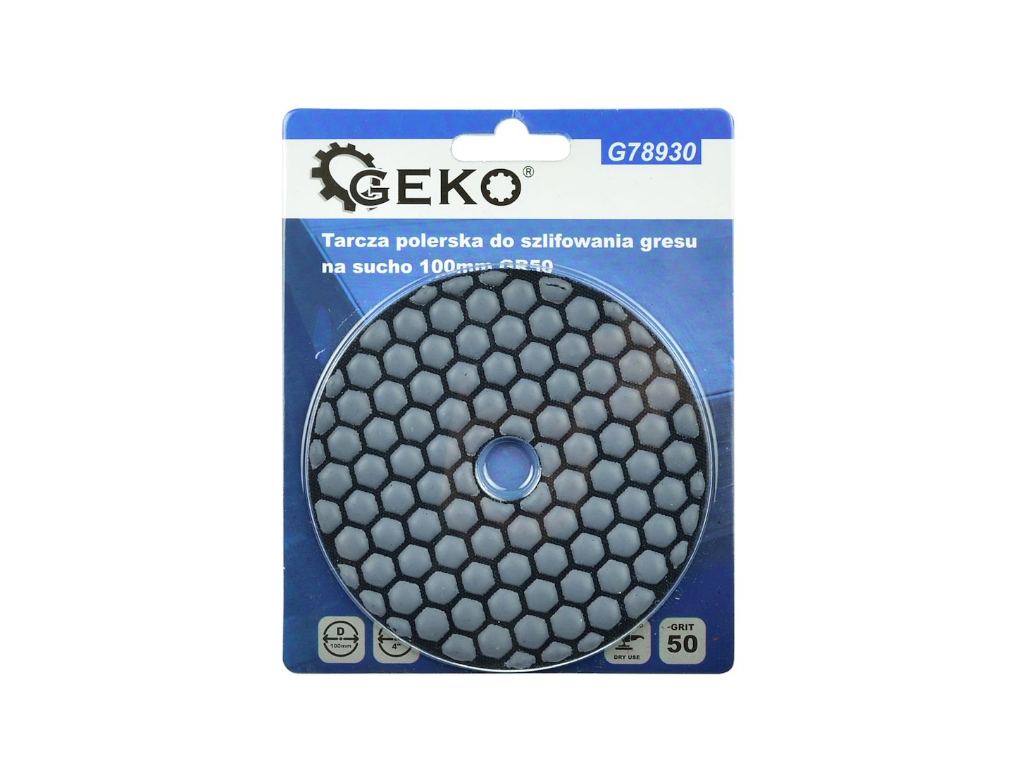 Lešticí kotouč pro suché broušení dlaždic 100 mm GR50 (5/250) 5