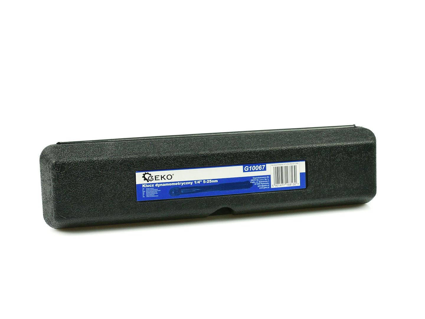 Momentový klíč 1/4" 5-25 Nm Black HD (20) – Geko 8